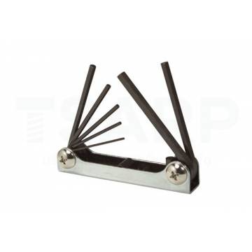 Eight Foldable Hex Key Wrench Set (009 Series)
