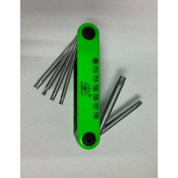 Eyebrand 6pcs Foldable Torx Key Wrench T10-T30