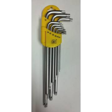 Eyebrand 9Pcs Extra Long Torx Key Set T10-T50