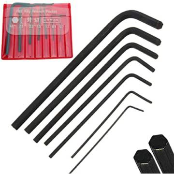 7Pcs Hex Key Pocket Wrench (mm/inches)