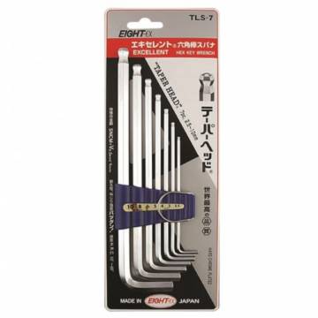 Eight Excellent Taper Head Hex Key Wrench TLS-7 (7pcs)