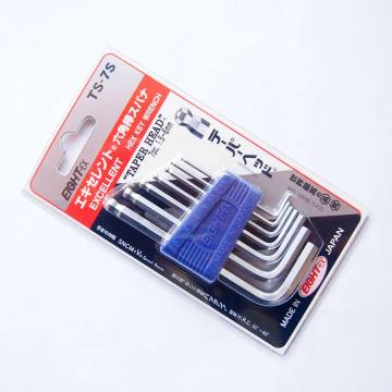 Eight 7pc "Ball Head" Hex Key Set TS-7S