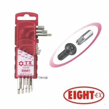 Eight 8pc Torx Hex Key Set TXH-S8