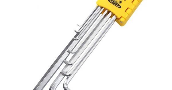 Wynns Z-Type Allen Key Wrench 9pc Long Set W0583