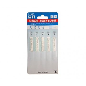 S.Heart Jigsaw Blade T118BF (5pcs)