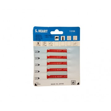 S.Heart Jigsaw Blade T218A (5pcs)