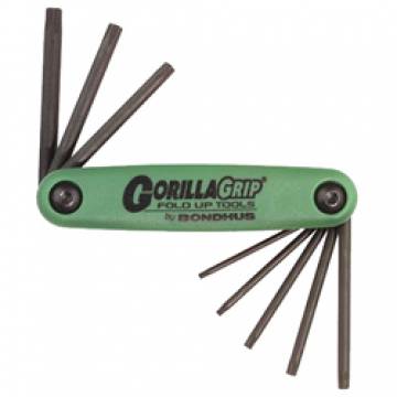 BONDHUS Torx (Tamper) Tip Fold Up Sets - USA