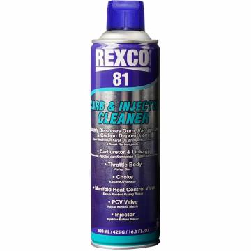 REXCO 81 CARB & INJECTOR CLEANER 500ML