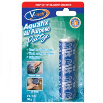 V-TECH AQUAFIX ALL PURPOSE PUTTY 50G VT-139
