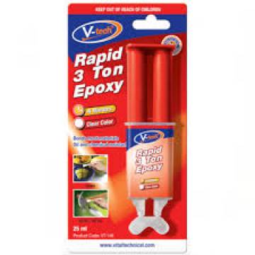 V-TECH RAPID 3 TON EPOXY 4 MINS 25ML VT-146
