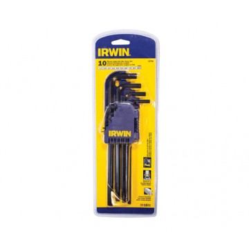 Irwin Long Hex Key Set - Black Oxide
