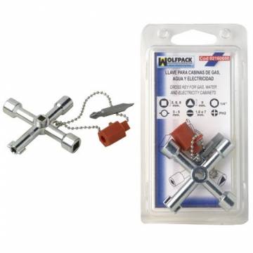 Wolfpack 4-Way Cross Key