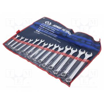 King Tony 14Pcs Combination Wrench Set 1215MR