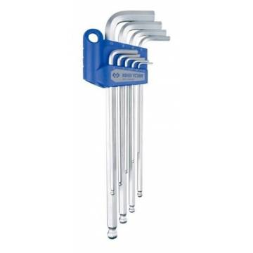 King Tony 9Pc Extra Long Arm Stubby Hex key Set 201A09MR