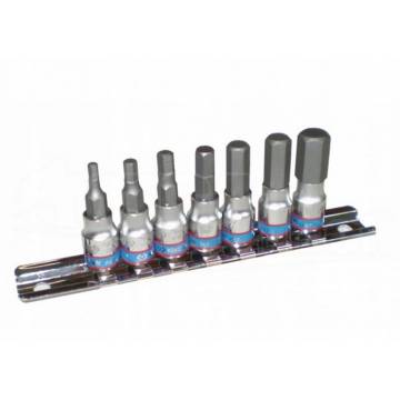 king Tony 1/4Dr Hex Bit Socket Set 2127PR