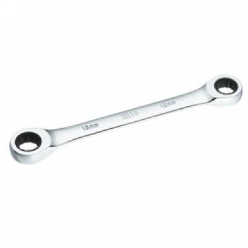 M10 Gear Ratchet Double Box End Wrench (Metric)