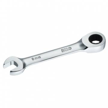 M10 Stubby Gear Ratchet Combination Wrench (Metric)