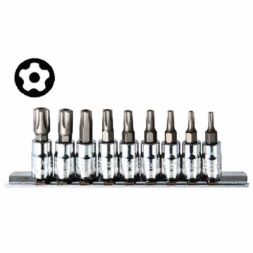 M10 5-Point Star Socket Bit Set SS5-9