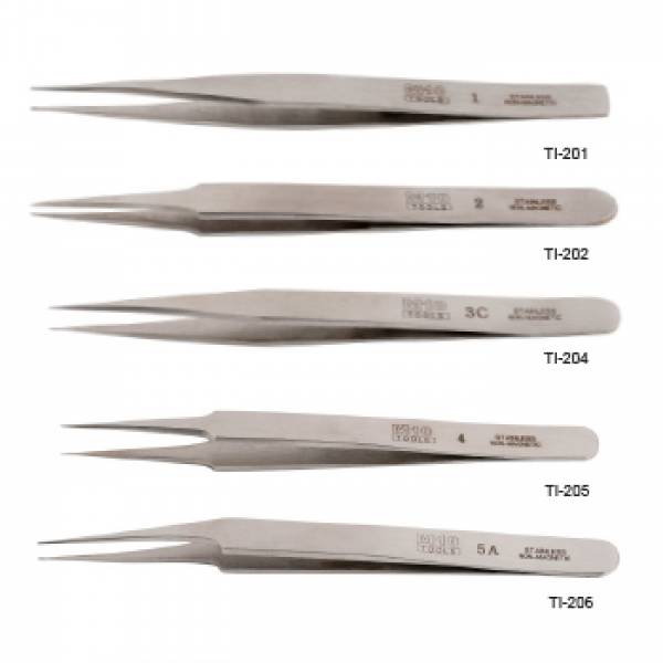M10 Stainless Steel Tweezer, Polished Finish
