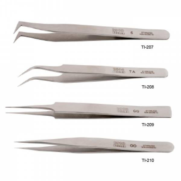 M10 Stainless Steel Tweezer, Polished Finish