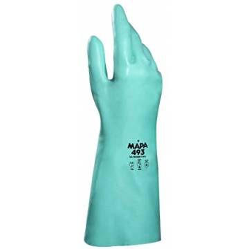 Mapa Ultranitril Ultra-Long Chemical Protection Gloves 493