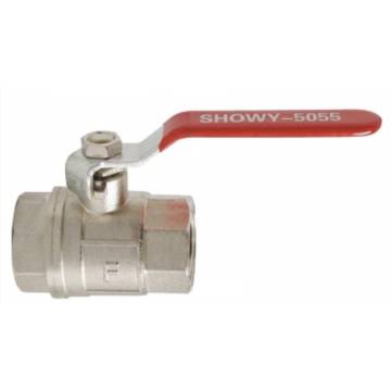 Showy Red Long Handle F/F Ball Valve