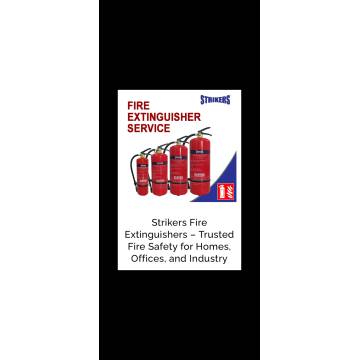 STRIKERS FIRE EXTINGUISHER (DRY POWDER)