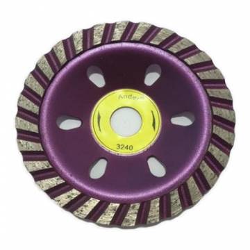 Bosun Diamond Cup Wheel 4" (Purple)