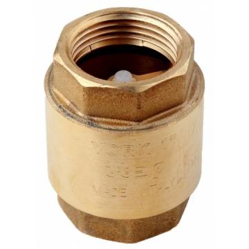 York Brass Check Valve (No-Return Valve)
