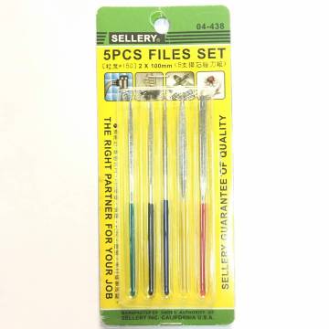 SELLERY 04-438 5pcs Diamond File Set