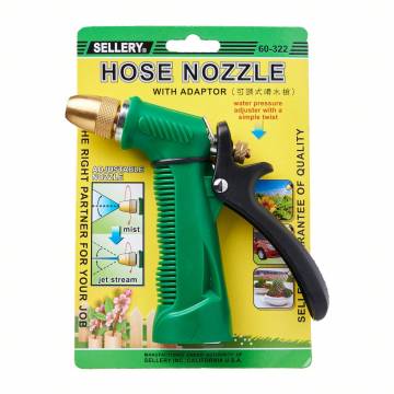 Sellery Hose Nozzle With Adjustable Spray Head 60-322