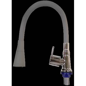 Showy Shoflex Q/Turn "Pure" Single Lever Flexible Hose Sink Tap 2987
