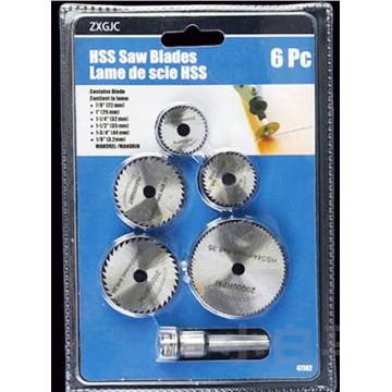 HSS Rotary Saw Blade (6pcs)